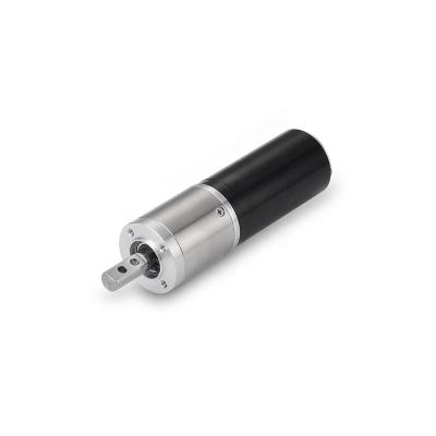 China Long Life Explosion Proof High Torque 32mm 6v 24v Planetary Carbon Brush Coreless DC Servo Motor For Robot for sale