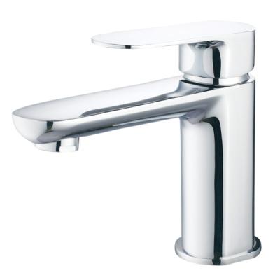 China Contemporary Brass Chrome Plating Basin Faucet for sale