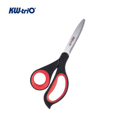 China KW-Trio Stainless Steel+Plastic 9 Inch Stationery Scissors for sale