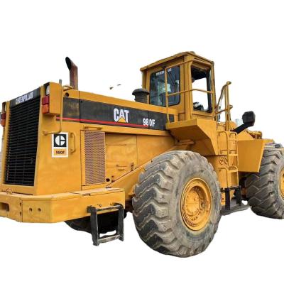 Chine Charge nominale de 6 tonnes CAT980F Chargeur à roues d'occasion avec autre pompe hydraulique et en bon état à vendre