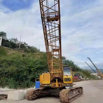 China Used XCMG 55T 80T QUY55 QUY50-II QUY80 Crawler Crane with Max. Lifting Height 50M for sale