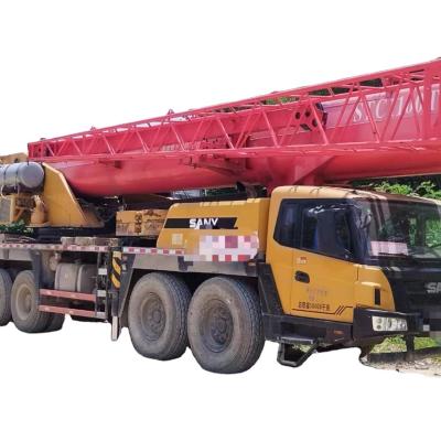 China SANY STC800T6 Used Truck Crane with 260T Rated Loading Capacity and Liyuan Hydraulic Valve for sale