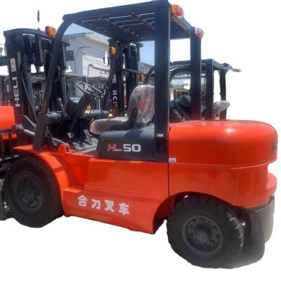 China 2012 Heli 50 Forklift Strong Energy and High Capacity for Construction Site Equipment for sale