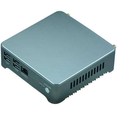 China Iron Gray X86 J1900 Industrial Computer, Fanless Mini IPC, for sale