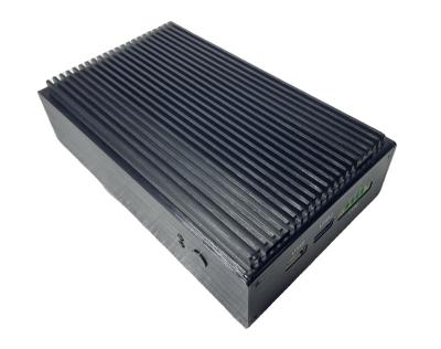 China Jetson NX aluminum core module recessed fanless IPC for edge computing, expandable industrial computer for sale