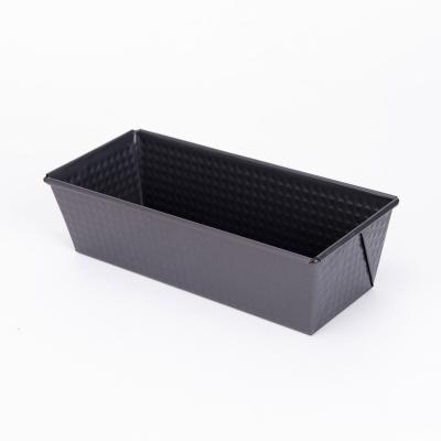 China 8 Inch Viable Carbon Steel Non-Stick Mini Loaf Pan Rectangle For Toast Baking for sale