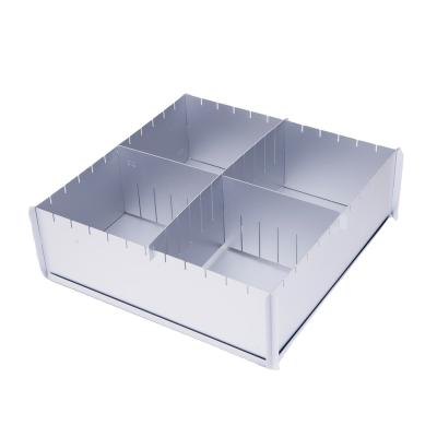 China Amazon Viable Wholesale Deep Metal Factory Retractable Aluminum Baking Dishes Filter Tray Square Adjustable Cake Mold for sale