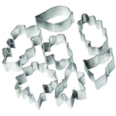 China Sustainable Stainless Steel Shape Biscuit Mold Custom Vegetable Cookie Cutter for sale