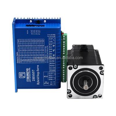 China NEMA 23 Hybrid Step Motor Driver And Close Loop 57J1880EC-1000+2HSS57 Stepper Motor 57 Mm for sale