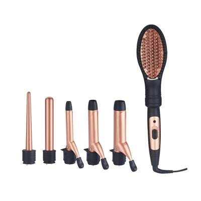 China Multi Function 18mm 25mm Safety Fast 32mm Hair Curler With Hot Air Comb For Women Men for sale