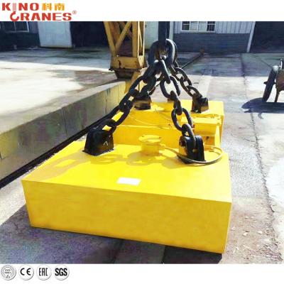 China QC Steel Plate Lifting Magnett Double Girder Overhead Crane For Sale for sale