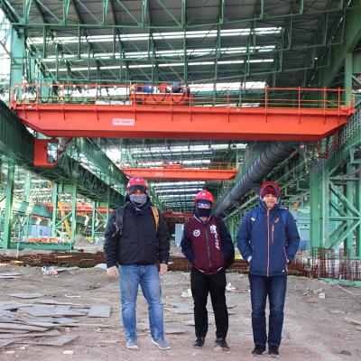 China Factory Professional Team Steel Mill Workshop Overhead Bridge Crane zu verkaufen