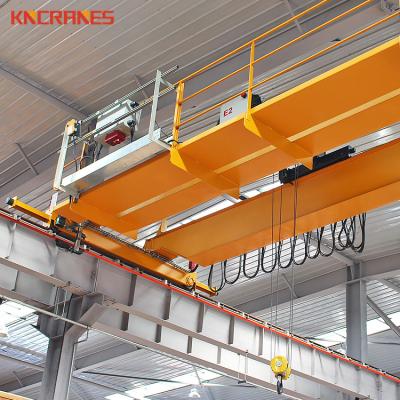 China Kinocranes QD Type Double Girder Bridge Crane With Hook zu verkaufen