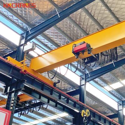 China Single Girder Bridge Overhead Crane Capacity SWL 1T 2T 3T 5T 10T 20T for sale