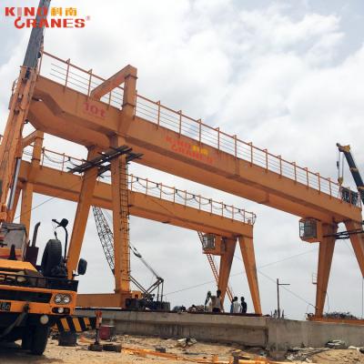 China Trestle Girder Overhead Crane Lifting Precast Concrete Gantry Crane for sale