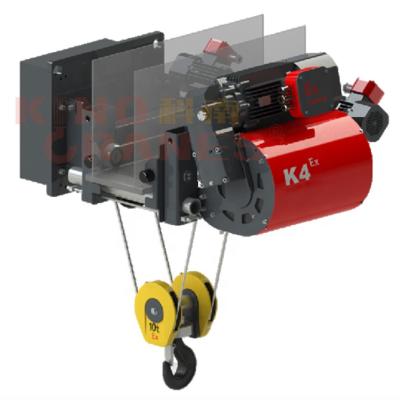 China Europe Style Design Explosion Proof Wire Rope Electrical Hoist zu verkaufen