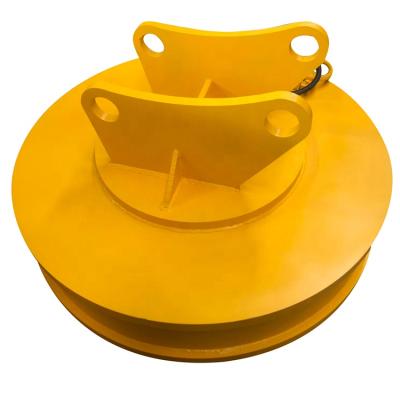 China Powerful Steel Plate Lifting Magnet Large Circular Electromagnet for sale