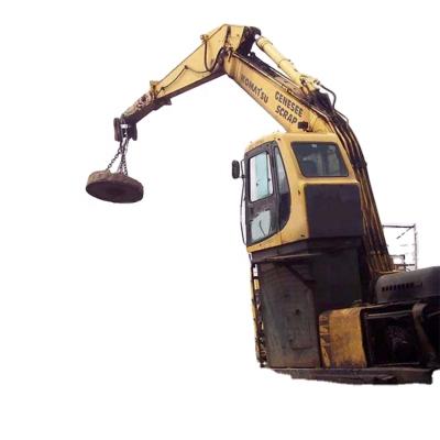 China Diameter Large Steel Plate Lifting Magnet For Crane Excavator for sale