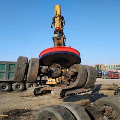 China Recycling Steel Garbage Scrap Circular Lifting Electromagnet for sale