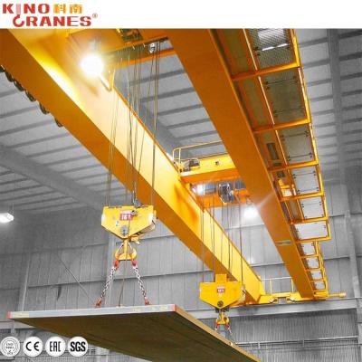 China Station Motor Driven Double Girder Winch Trolley Bridge Crane for sale