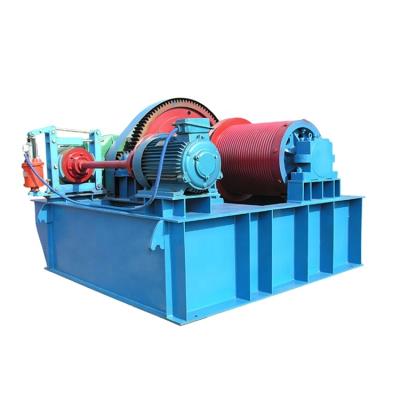 China Large Tonnage Slow Speed Heavy Work Duty Construction Electric Winch zu verkaufen