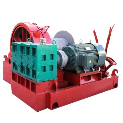 China Electric Power Free Fall Drill Piling Winch Machine zu verkaufen