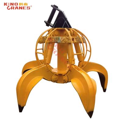 Chine Electric Hydraulic Rotating Grab Orange Peel Crane Grab Excavator à vendre