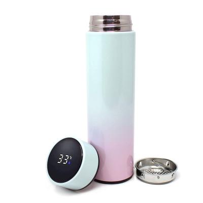 China 2021 Sustainable Smart Stainless Steel Water Bottle Temperature Controlled Smart Coffee Cup Heater for sale