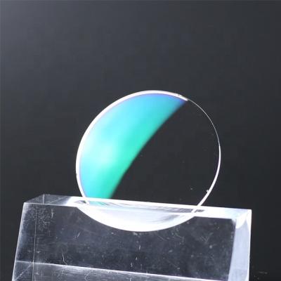 China 1.56 Diameter 55mm CR Single Coating Single Vision Optical Vision Lens for sale