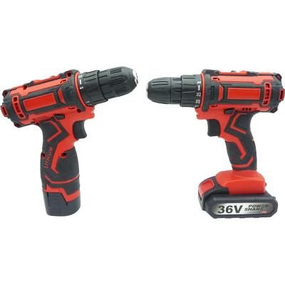 China 18V Rechargeable Cordless Drill Combo Tool Kit Repair Demolition Power Drills Kit for sale