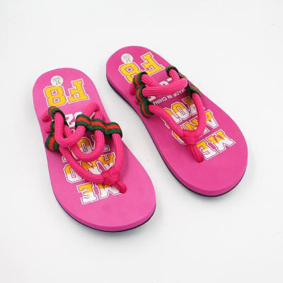 China Fashion trend factory direct sale slippers men comfort decoration beach flip flops soft soled single slippers printed slippers for sale