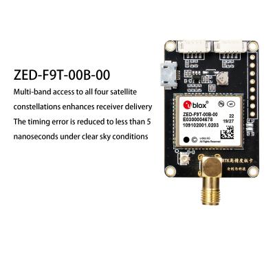 China Junta de receptores RTK GNSS/GPS de alta precisión ZED-F9P F9T para base GPS Rtk y Rover en venta