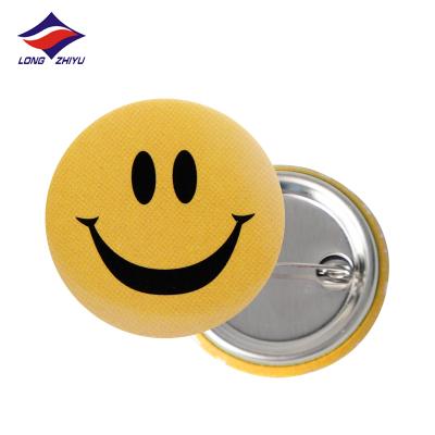 China Professional Manufacturer Nickel Free Promotional Gift Safety Pin Colorful from Longzhiyu 15years China 60mm Pin Button Badge Mockup for sale