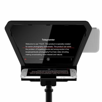 China GVM TQ-S Mini Teleprompter for iPad Tablet and Smartphone with APP control for sale