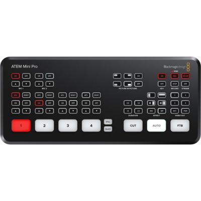 China Black-magic design ATEM Mini Pro Live Stream Switcher from Live Streaming Wholesale Quality for sale