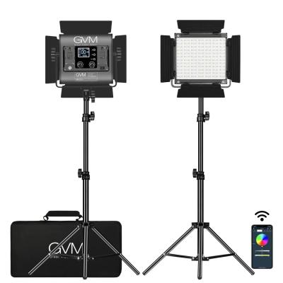 China PORTABLE GVM RGB Kit 800D RGB Professional Light Bi-Color Lighting Light for sale