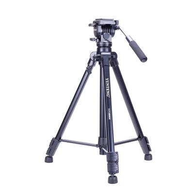 China Aluminum flexible video camera china professional yunteng 880 dslr camera tripod with liquid head for sale