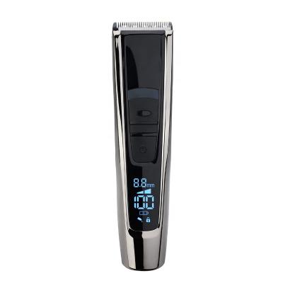 China Professional Ready-to-use Professional Hair Trimmer Clipper Clipper LED Display Salon Hair Cutting Machine for sale