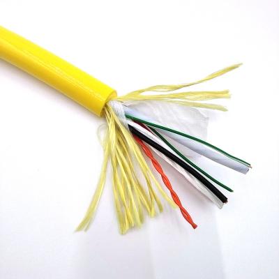 China 2023 layer 2023 submarine cable rov cable submarine double robot floatable fiber neutral submarine electric complex cables OD 11mm for sale