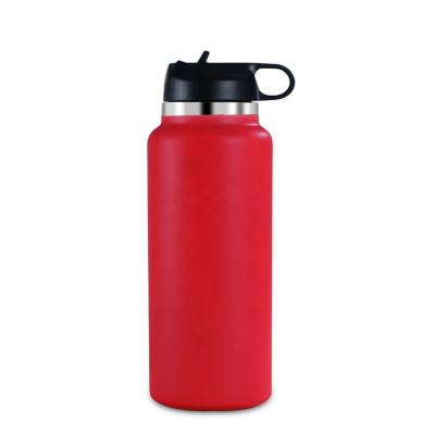 China Garrafa Sustainable Modern Design 1L Straining Sport Cup 32oz Stainless Steel Water Bottle for sale