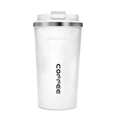 China Sustainable Metal Tumbler Stainless Steel Coffee Mug Vacuum Insulated Travel Mugs for sale