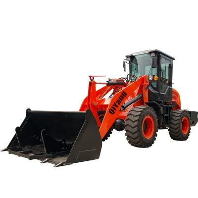 China european2200kg agricultural articulated wheel loader mini front end elevate loader for sale