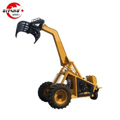 China Machinery Repair Shops Sugarcane Wheel Grab Loader Small Excavator Sugar Cane Grab Loader for sale