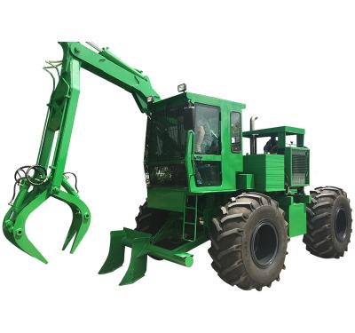 China Elevates China 4 Wheel Sugar Cane Loader QZ-7600 Max Grab Loader On Farmland Grab Loader for sale