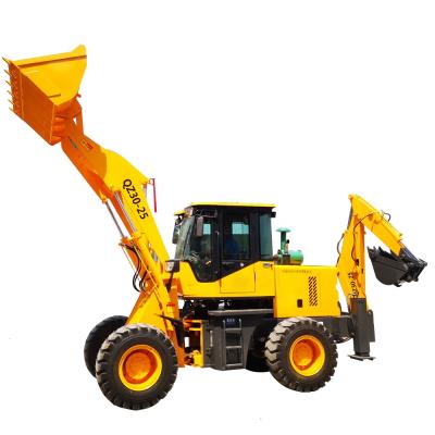 China Building Material Stores New Backhoe Loader QZ30-25E 4 Wheel Drive Backhoe And Loader for sale