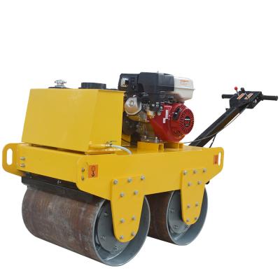 China Construction Material Shops Mini Diesel Manual Vibrator Asphalt Road Roller For Sale for sale