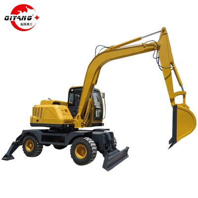 China Cultivates High Quality Wheel Backhoe Excavator Hydraulic /Wheeled Excavator for sale