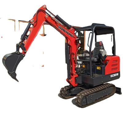 China Cultivate Hydraulic Mini Excavator 1800kg With Competitive Price Flexible Ripper Hydraulic Small Excavator for sale