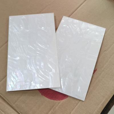 China GUITAR white pearlescent paper and guitar acrylic decoration sheet material marquetry for musical instruments easy to cut for sale