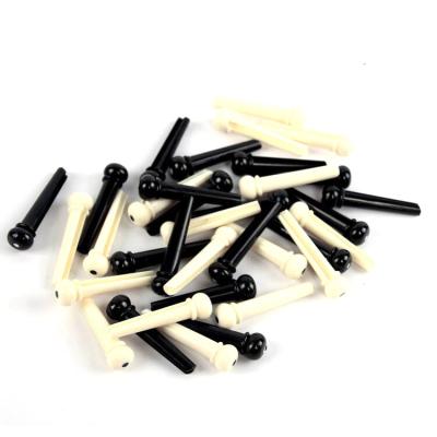 China Cheap Acoustic GUITAR Guitar&Ukulele Bridge String ABS Plastic Material Pins for sale